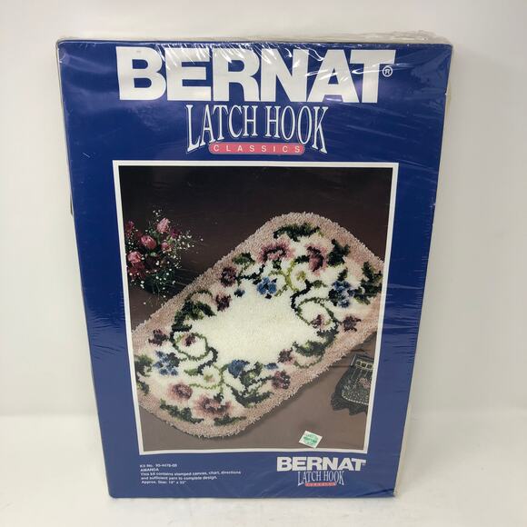 Bernat Latch Hook Classics Amanda 95-4478-00 Sealed - Picture 1 of 8